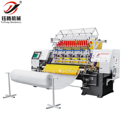 3.5KW PLC Computarizado Multi Agulha Quilting Machine Bloquear costura