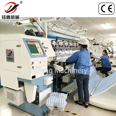 Máquina informática de costura de fechadura de costura máquina de coberturas máquina de fazer lençóis de cama
