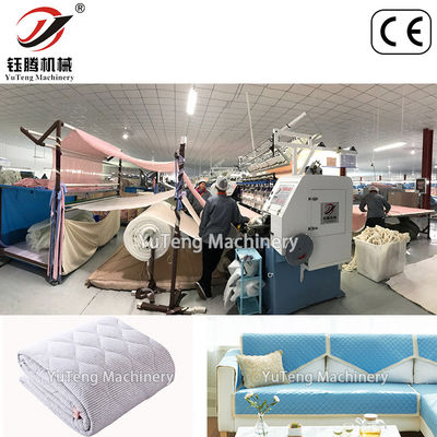 Máquina informática de costura de fechadura de costura máquina de coberturas máquina de fazer lençóis de cama
