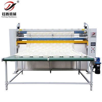 Máquina de corte industrial informatizada automática para tecidos acolchados