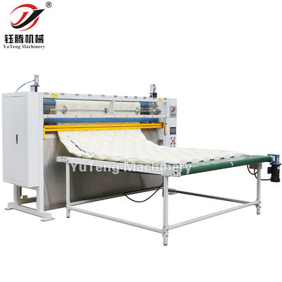 Máquina de corte industrial informatizada automática para tecidos acolchados