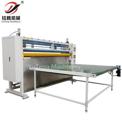 Máquina de corte industrial informatizada automática para tecidos acolchados
