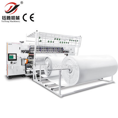 Máquina de cobertor industrial com várias agulhas informatizadas para colchões 1200 RPM