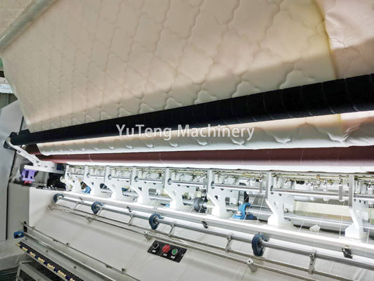 Máquina de cobertor industrial com várias agulhas informatizadas para colchões 1200 RPM