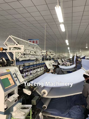 Máquina de costura de 128 polegadas