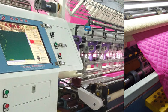 Máquina de revestimento de cobertores industriais de 800 rpm Automática Multifuncional