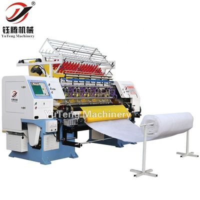 Máquina de Quilting Multi Needle Lock Stitch de alta precisão 380V 50HZ 3 fases