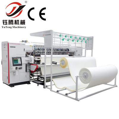 Máquina de fazer colchões de 8kw, máquina de cobertor de agulhas de 2450 mm