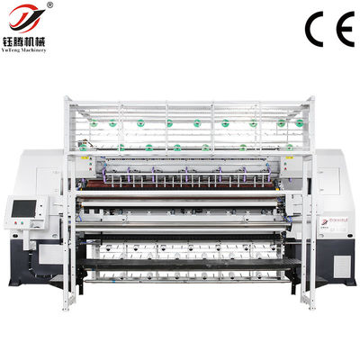Máquina de Quilting de Agulhas Multiplicadas Computarizada de Alta Velocidade Largura 2450 mm