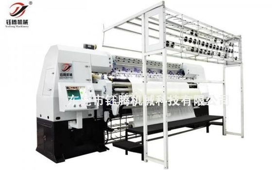 Máquina de revestimento de agulhas multi-agulhas de costura de cadeia de alta velocidade informatizada para uso industrial