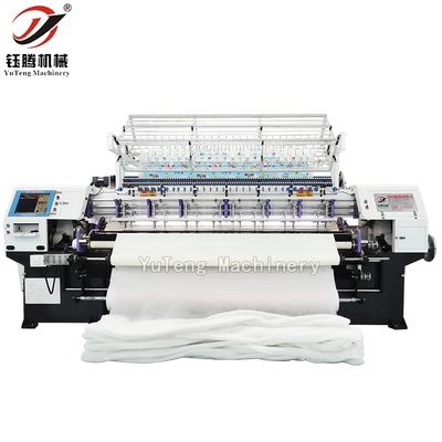 Fabrica de uso de computador Shuttle Lock Stitch Multi Needle Quilting Machine para fabricação de roupa de cama de cobertor
