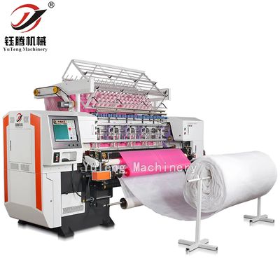Fabrica de uso Computarizado Automático Shuttle Multi Agulha Quilting Machine para fazer roupas Produto têxtil doméstico