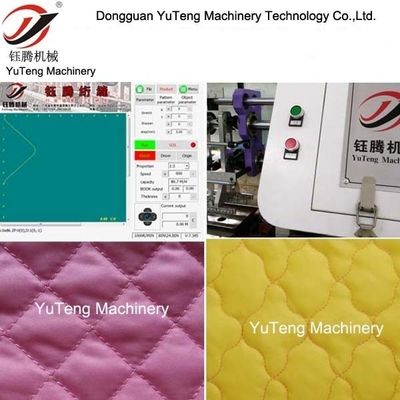 Máquina de Quilting de Shuttle Voador de Multidireção Computarizada para Produção Rápida